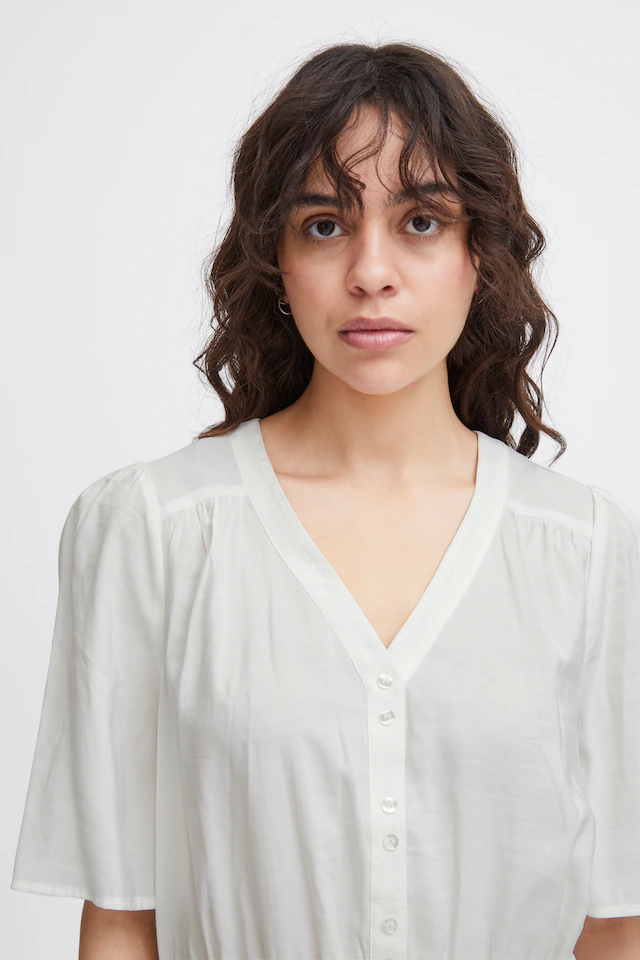 Ichi Kurzarmbluse »Damen Kurzarm-Bluse IHCINOMA«