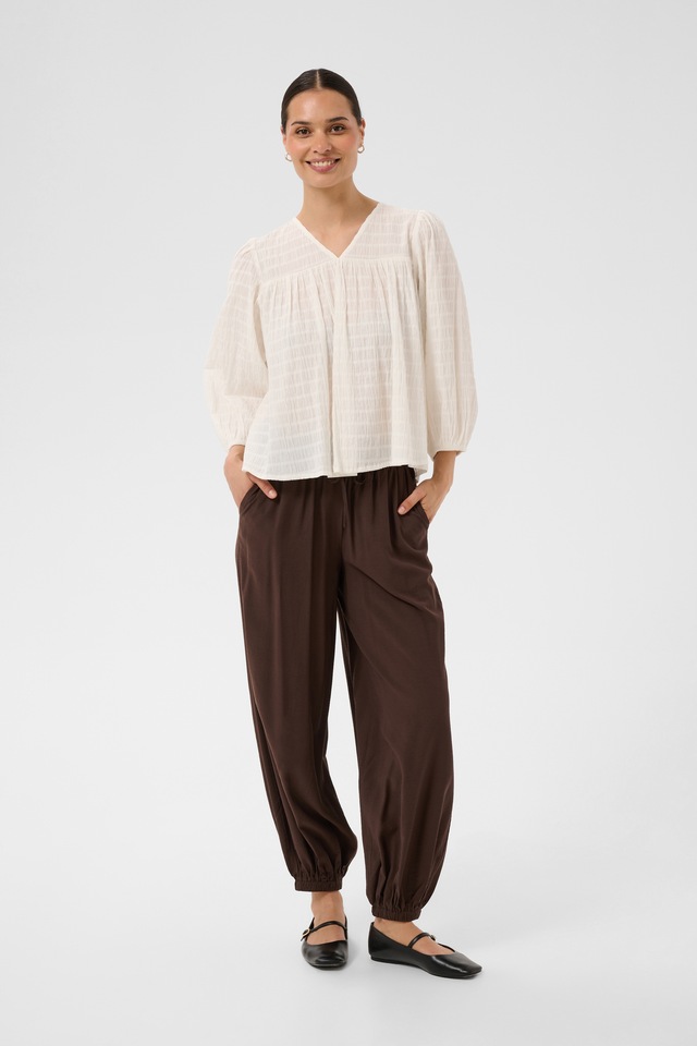 KAFFE Langarmbluse »Damen Bluse langarm KAmissie«