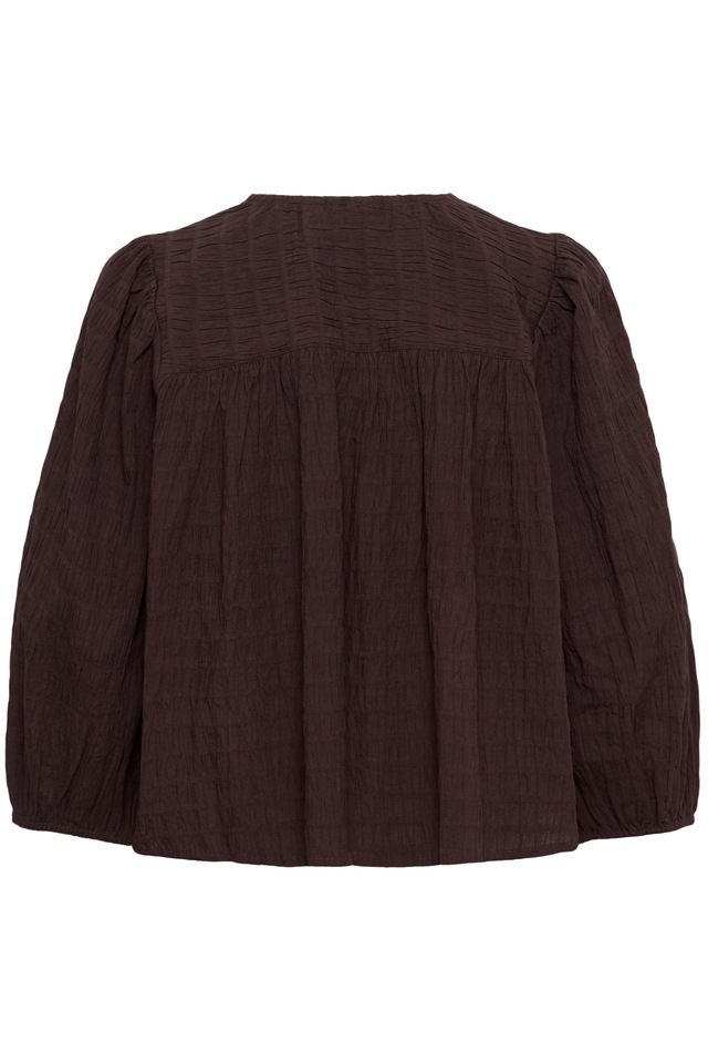 KAFFE Langarmbluse »Damen Bluse langarm KAmissie«