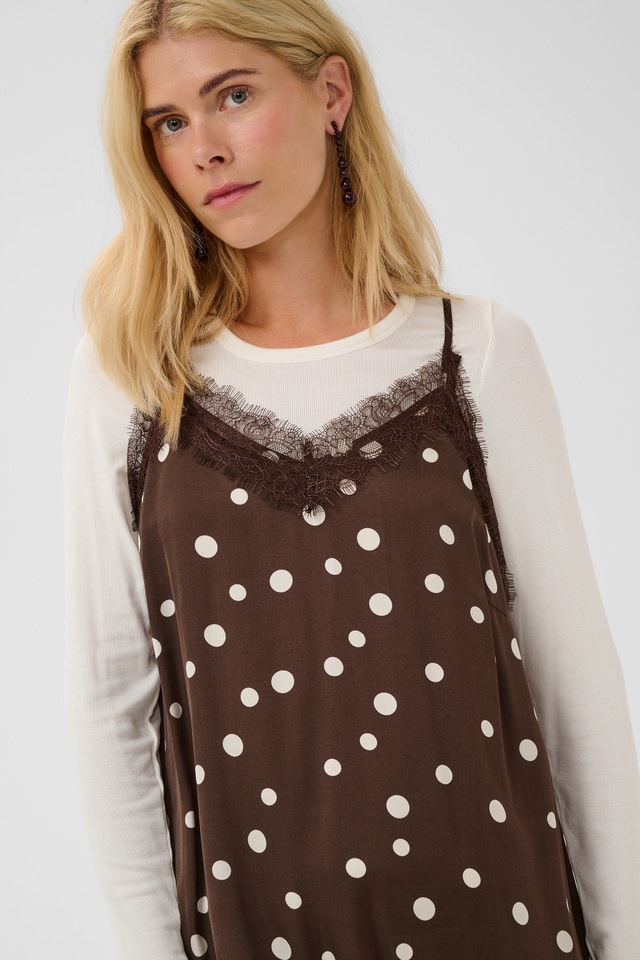 Culture Blusentop »Damen Bluse ärmellos CUdotty«