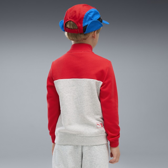 PUMA Rundhalspullover »PUMA x TRANSFORMERS Graphic Sweatshirt mit Reißverschluss bis«