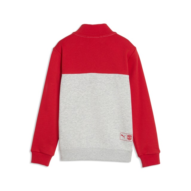 PUMA Rundhalspullover »PUMA x TRANSFORMERS Graphic Sweatshirt mit Reißverschluss bis«