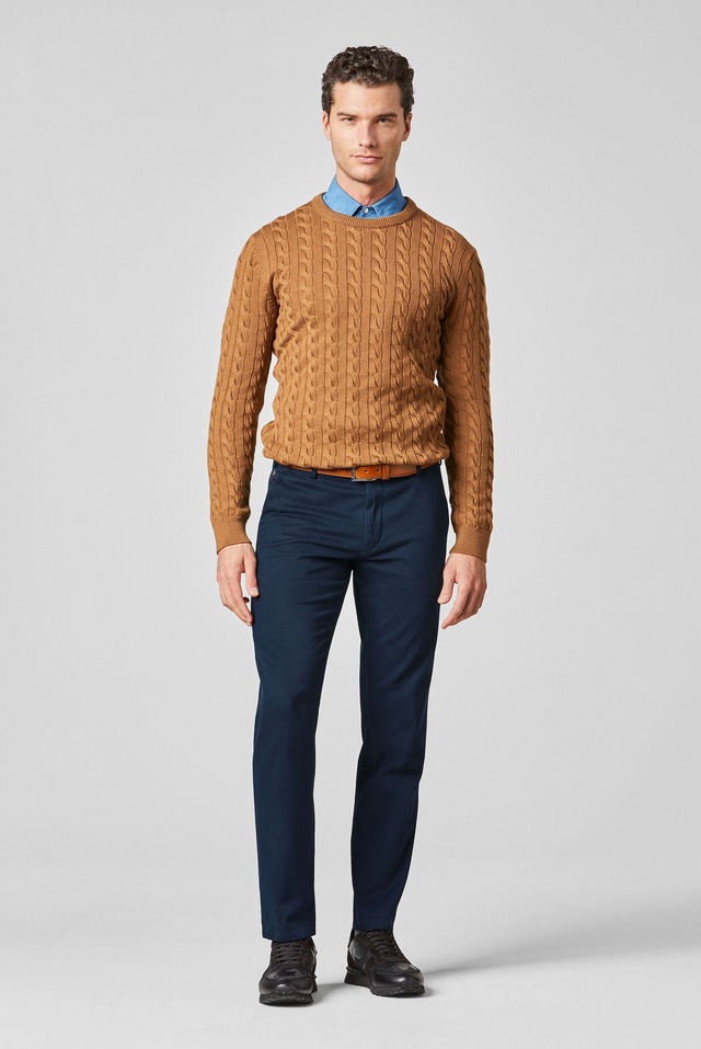 MEYER Chinos »Bonn 2-8616« aus Luxus Twill