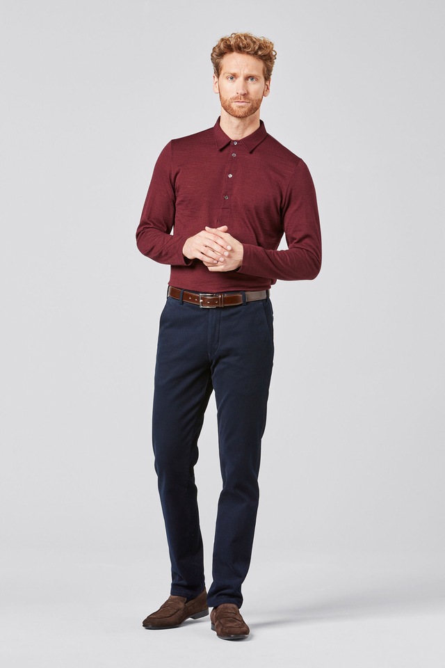 MEYER Chinos »Bonn 2-8616« aus Luxus Twill