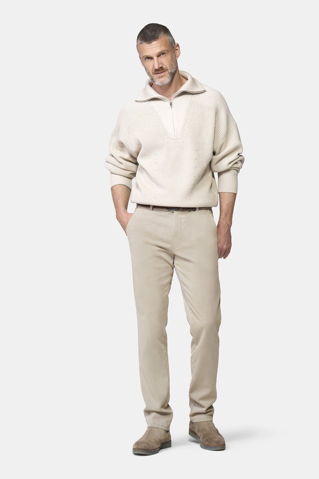 MEYER Chinos »Bonn 2-3615« Thermohose, mit Hemdenstopper