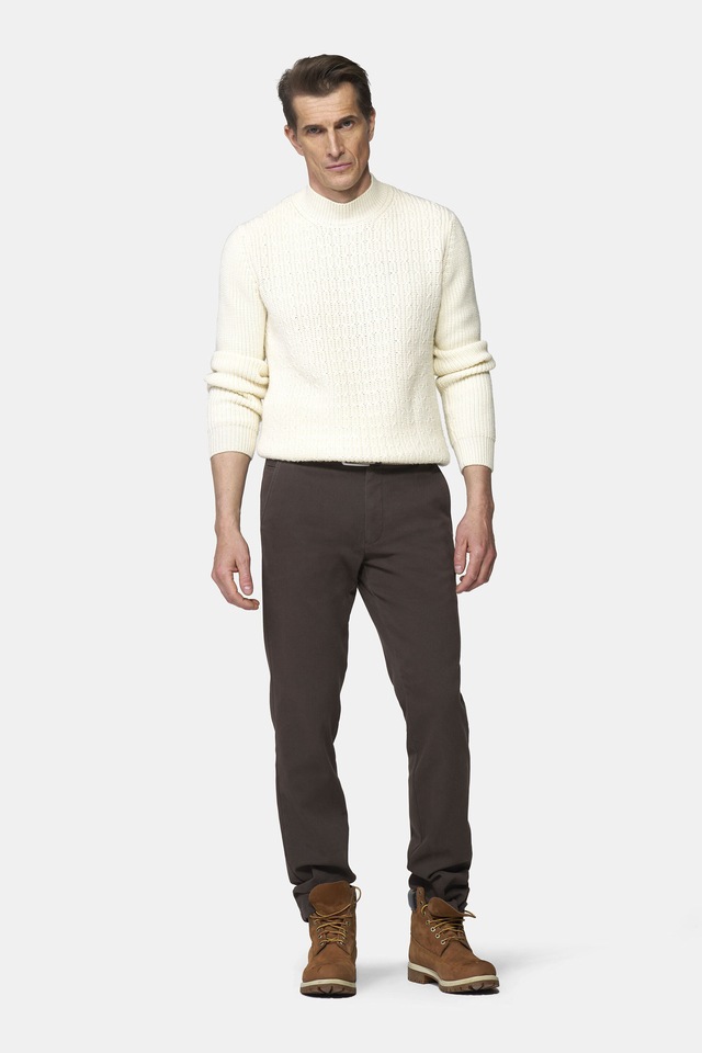 MEYER Chinos »Bonn 2-3615« Thermohose, mit Hemdenstopper