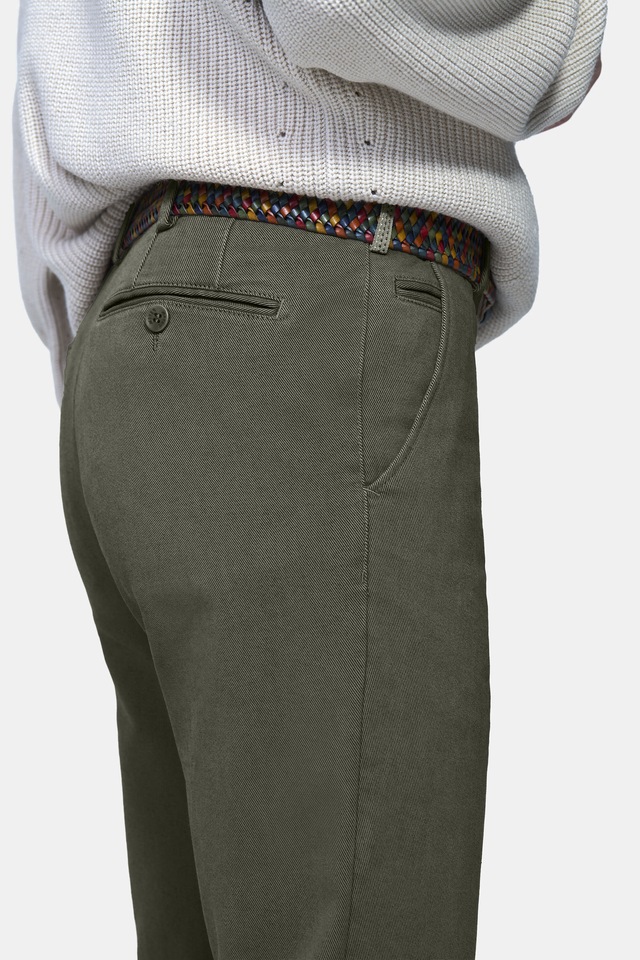 MEYER Chinos »Bonn 2-3615« Thermohose, mit Hemdenstopper