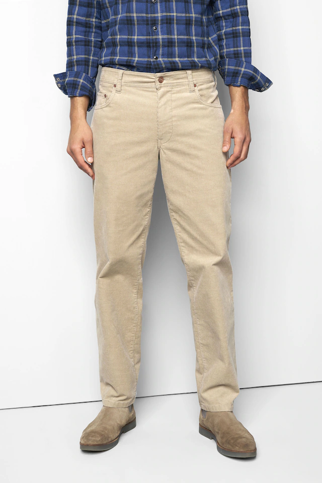 MEYER Chinos »M5 Six 2-6599« aus softem Cord M5 Serie