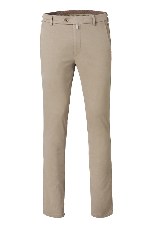 MEYER Chinos »Bonn 2-8555« in Pima-Satin