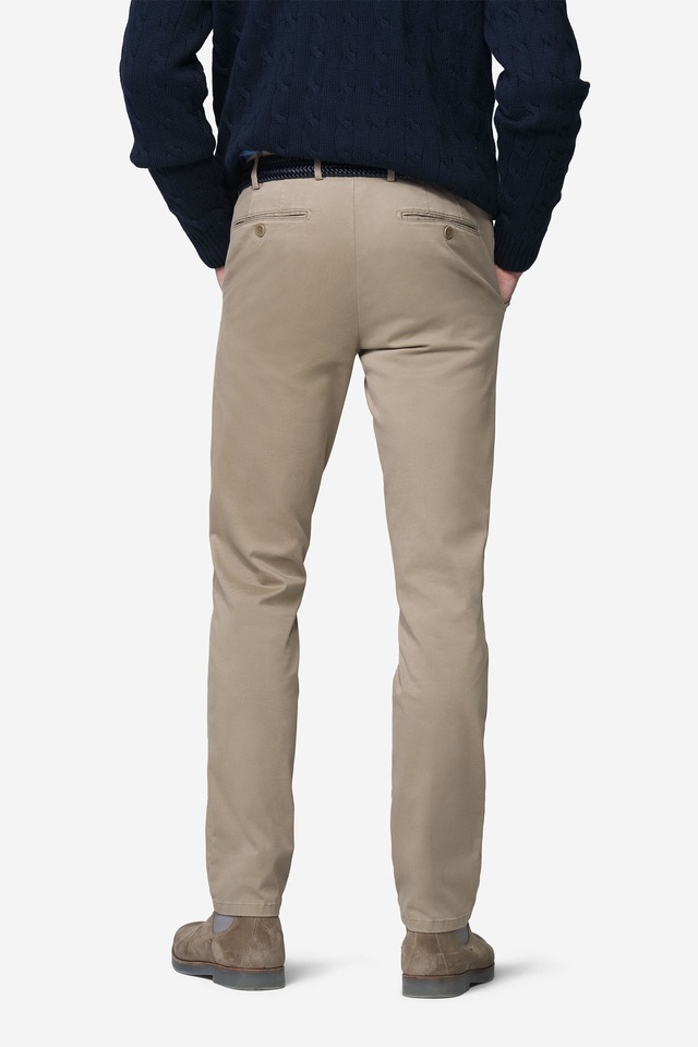 MEYER Chinos »Bonn 2-8555« in Pima-Satin