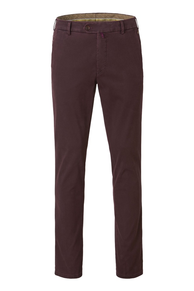 MEYER Chinos »Bonn 2-8555« in Pima-Satin