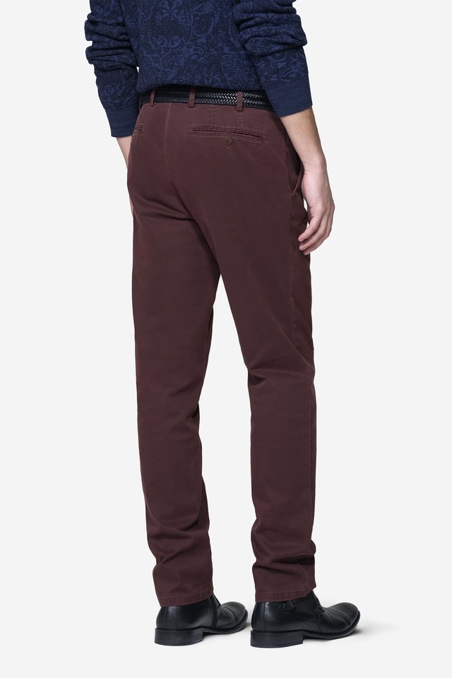 MEYER Chinos »Bonn 2-8555« in Pima-Satin
