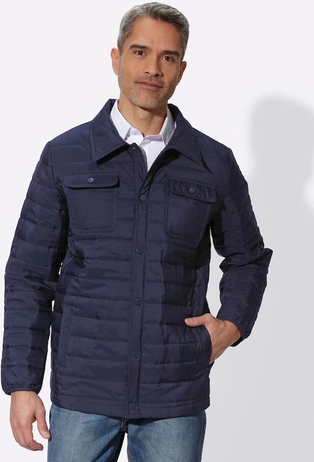 Classic Steppjacke ohne Kapuze