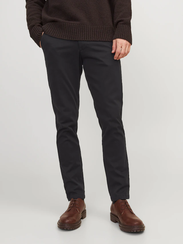 Jack & Jones »JPSTMARCO mit schmalem Bein und pflegeleichtem Stoff« washed, modisch, schmal, Baumwollmischung