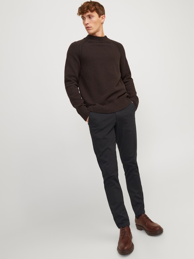 Jack & Jones »JPSTMARCO mit schmalem Bein und pflegeleichtem Stoff« washed, modisch, schmal, Baumwollmischung