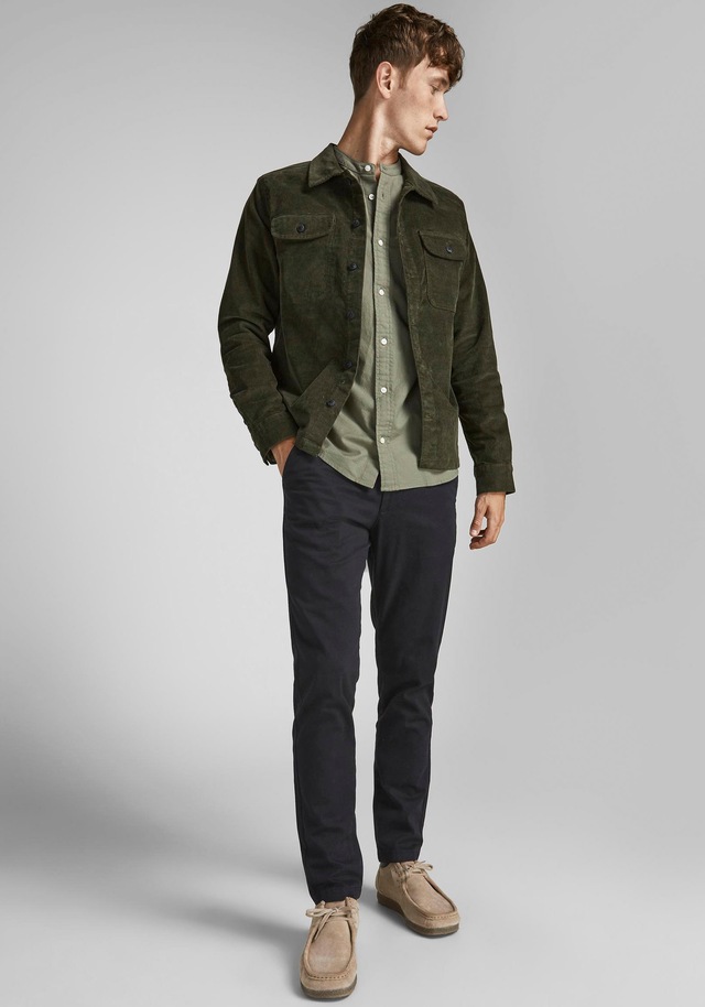 Jack & Jones »JPSTMARCO mit schmalem Bein und pflegeleichtem Stoff« washed, modisch, schmal, Baumwollmischung