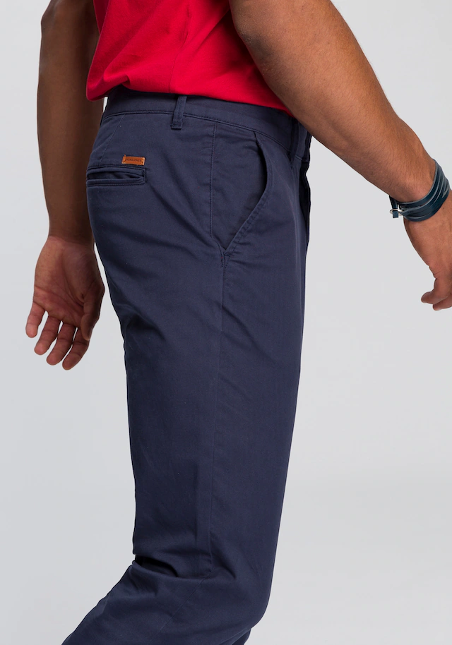 Jack & Jones »JPSTMARCO mit schmalem Bein und pflegeleichtem Stoff« washed, modisch, schmal, Baumwollmischung