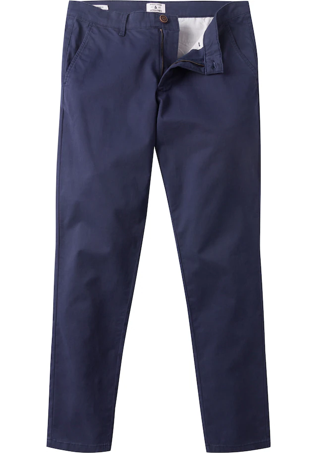 Jack & Jones »JPSTMARCO mit schmalem Bein und pflegeleichtem Stoff« washed, modisch, schmal, Baumwollmischung