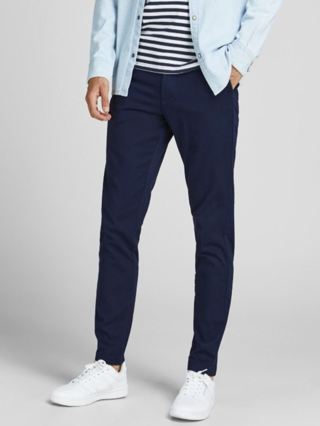 Jack & Jones »JPSTMARCO mit schmalem Bein und pflegeleichtem Stoff« washed, modisch, schmal, Baumwollmischung