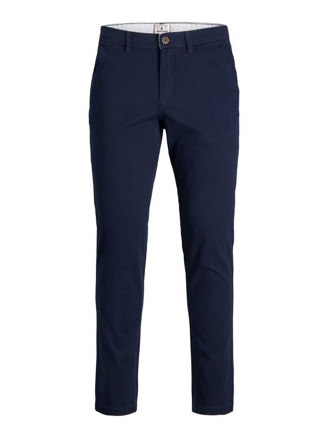 Jack & Jones »JPSTMARCO mit schmalem Bein und pflegeleichtem Stoff« washed, modisch, schmal, Baumwollmischung