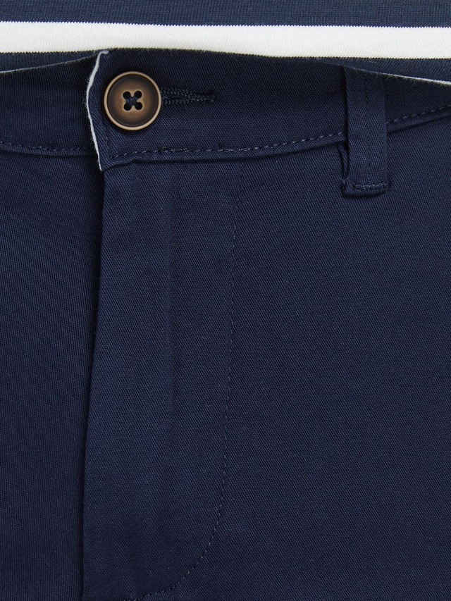 Jack & Jones »JPSTMARCO mit schmalem Bein und pflegeleichtem Stoff« washed, modisch, schmal, Baumwollmischung