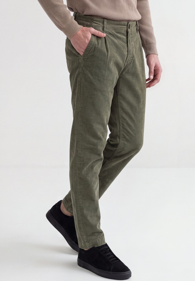 STREET ONE MEN Chinohose in Cord-Optik