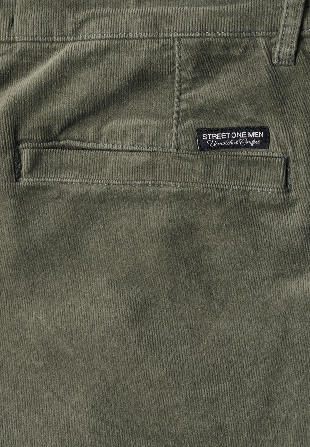 STREET ONE MEN Chinohose in Cord-Optik