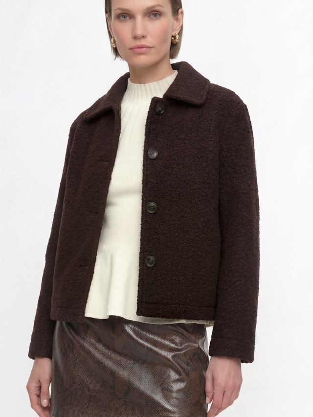 RICHROYAL Bouclèjacke »Rich & Royal«