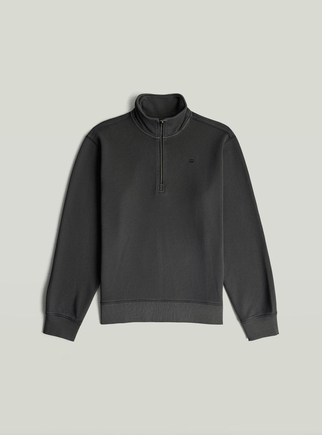 G-STAR Longpullover »Unit Washed Half Zip Sweatshirt«