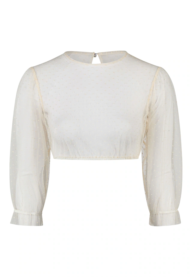 Spieth & Wensky Dirndlbluse »Spieth & Wensky 100% Polyester Kaktus« mit 3/4-Ärmeln