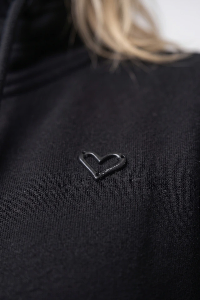Alife & Kickin Sweatjacke »Damen LisbethAK A Sweatjacke, Jacke« kurze Zip-Jacke mit Stehkragen und Kordelzug im Streetwear-Look
