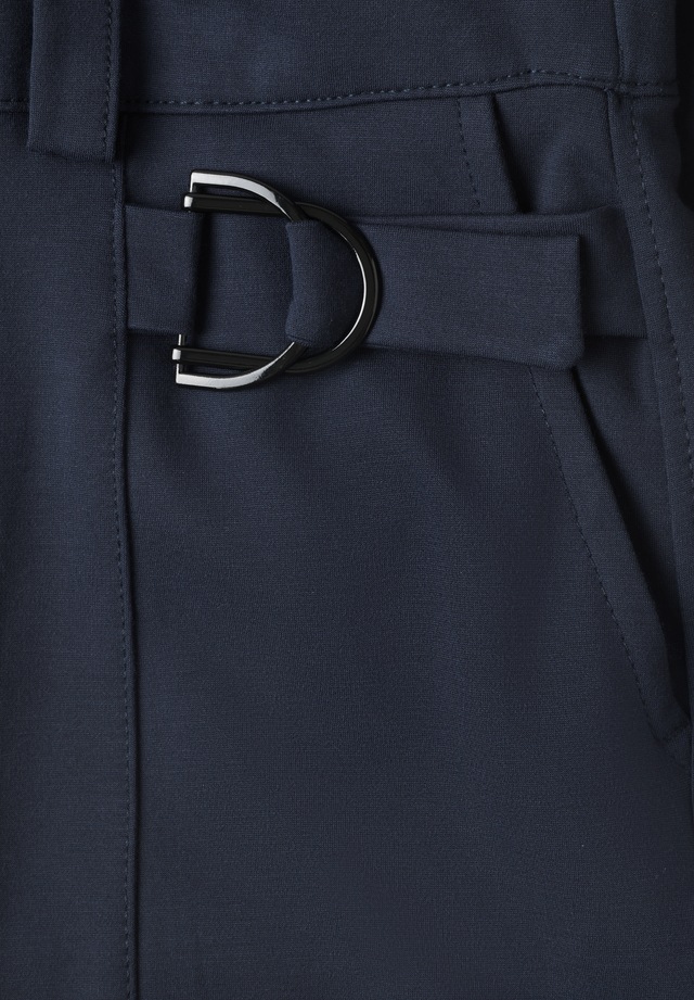 STREET ONE Stoffhose mit Schnallen