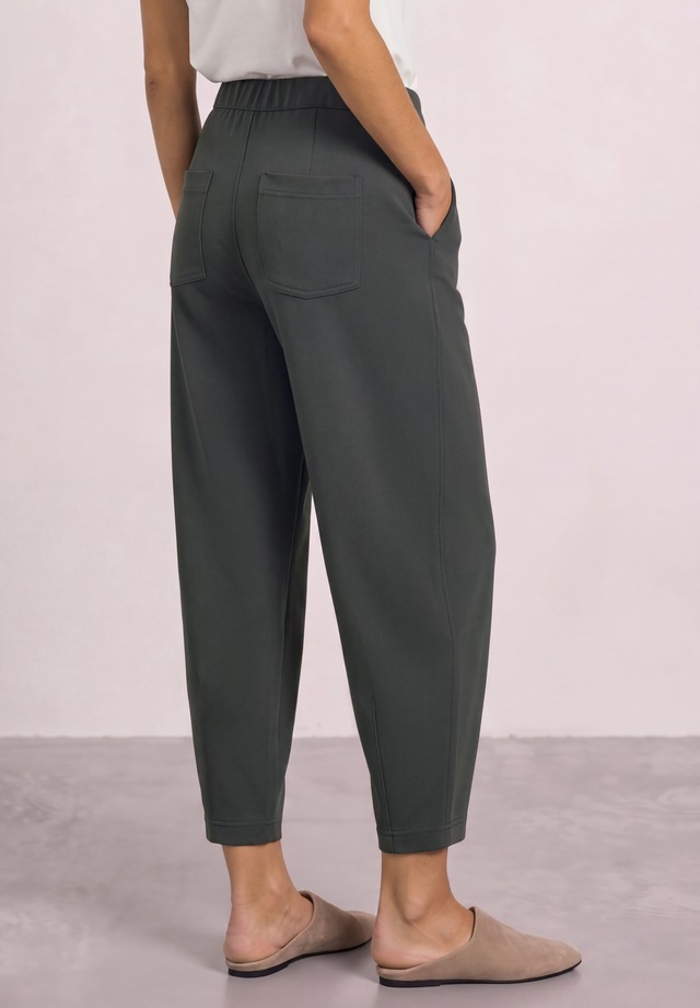STREET ONE Stoffhose mit Schnallen