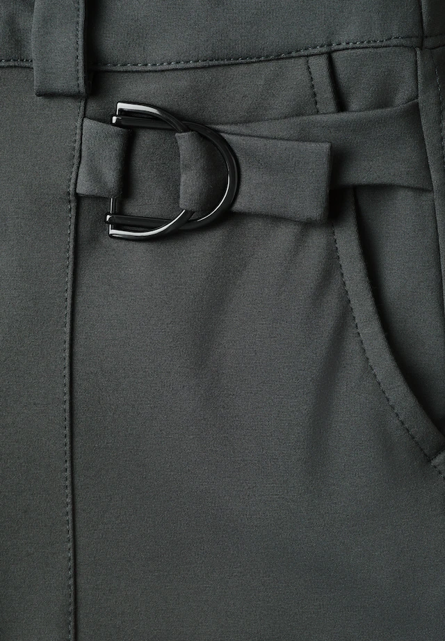 STREET ONE Stoffhose mit Schnallen