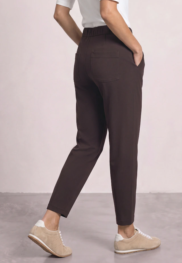 STREET ONE Stoffhose mit Schnallen