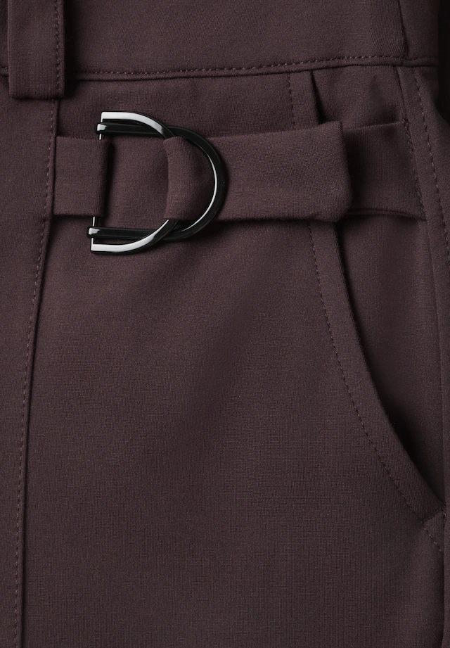 STREET ONE Stoffhose mit Schnallen