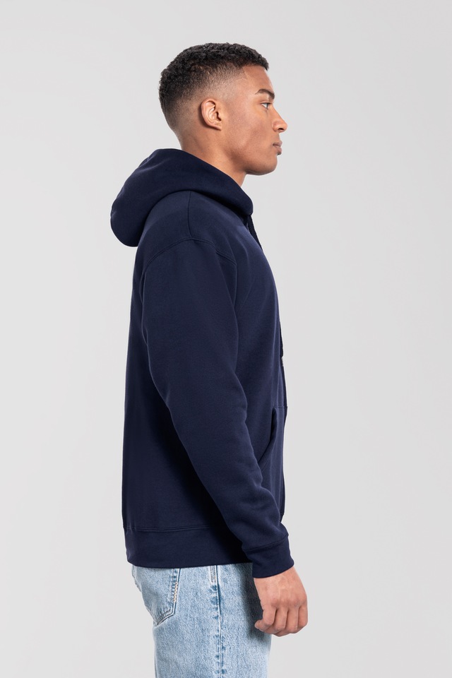 Fruit of the Loom Kapuzensweatjacke »Iconic Premium Hooded Sweat Jacket« mit Kordelzug, meliert, normal geschnitten