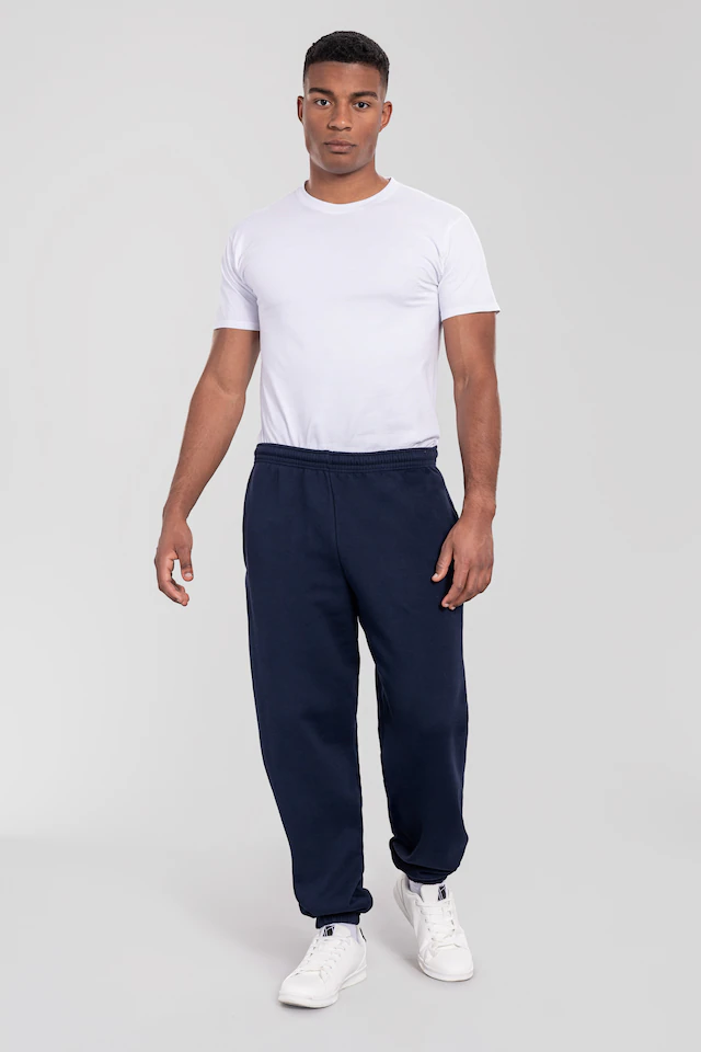 Fruit of the Loom Jogginghose »Iconic Premium Jog Pants Cuff« melierte Optik, mit Eingrifftaschen, für Jugendliche und Erwachsene