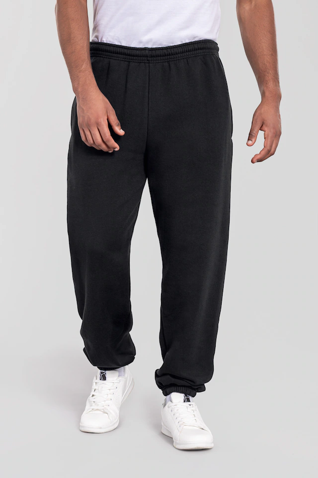 Fruit of the Loom Jogginghose »Iconic Premium Jog Pants Cuff« melierte Optik, mit Eingrifftaschen, für Jugendliche und Erwachsene