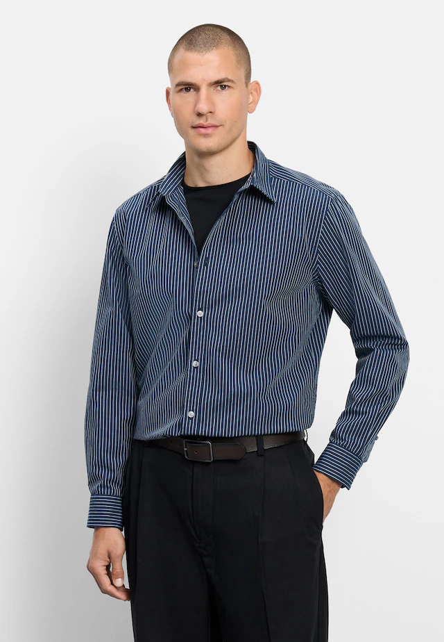OLYMP Langarmhemd »OLYMP Casual, Regular Fit, Kent«