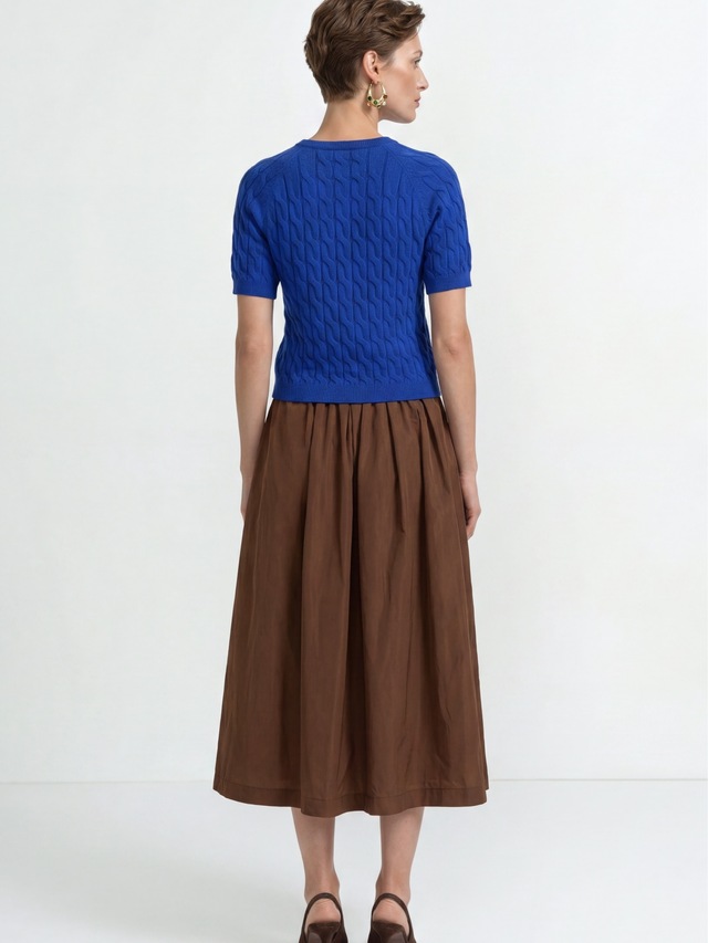 RICHROYAL Kurzarmpullover »Rich & Royal«