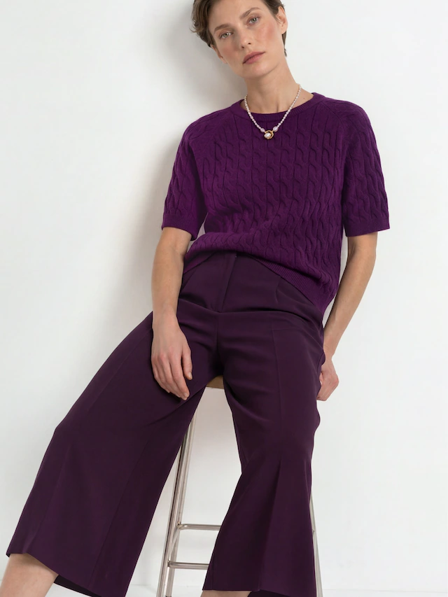 RICHROYAL Kurzarmpullover »Rich & Royal«