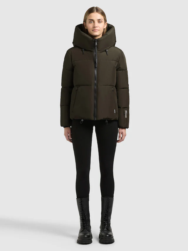 khujo Steppjacke »AUDREY2« mit Kapuze