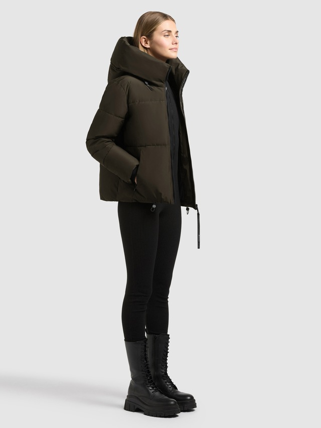 khujo Steppjacke »AUDREY2« mit Kapuze