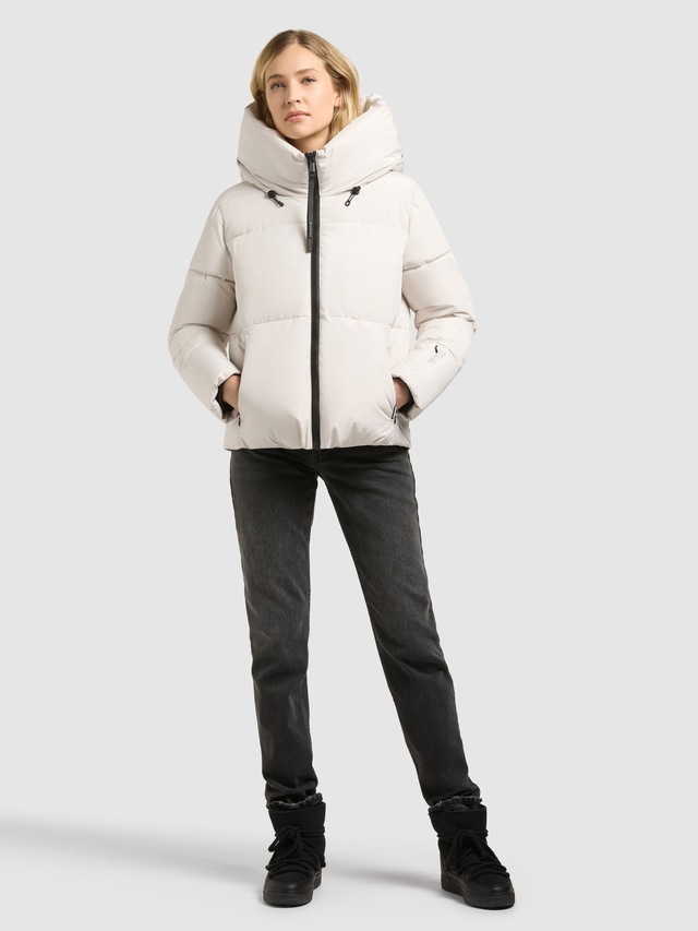 khujo Steppjacke »AUDREY2« mit Kapuze