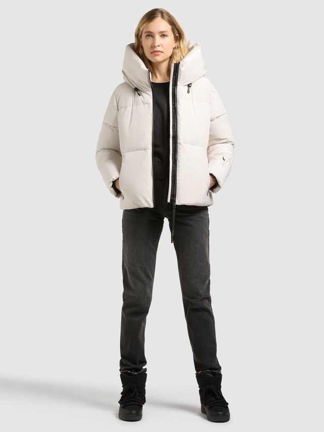 khujo Steppjacke »AUDREY2« mit Kapuze