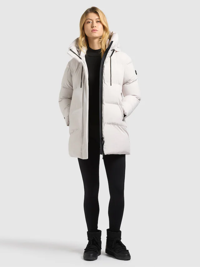khujo Steppjacke »DROWN2 MATT« mit Kapuze