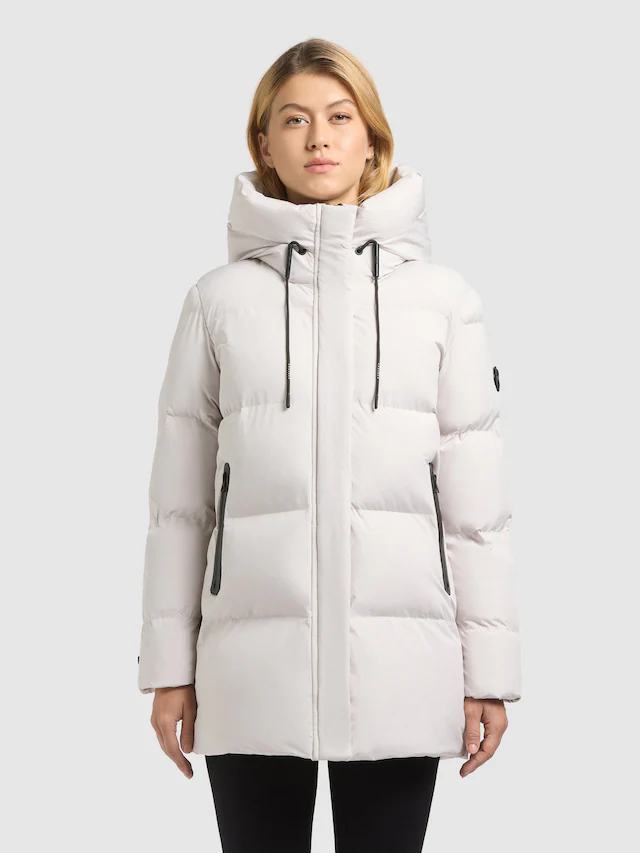 khujo Steppjacke »DROWN2 MATT« mit Kapuze