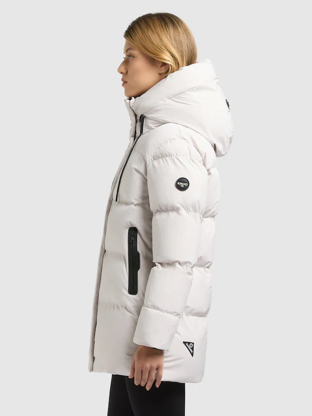 khujo Steppjacke »DROWN2 MATT« mit Kapuze