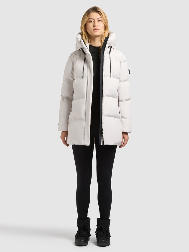 khujo Steppjacke »DROWN2 MATT« mit Kapuze